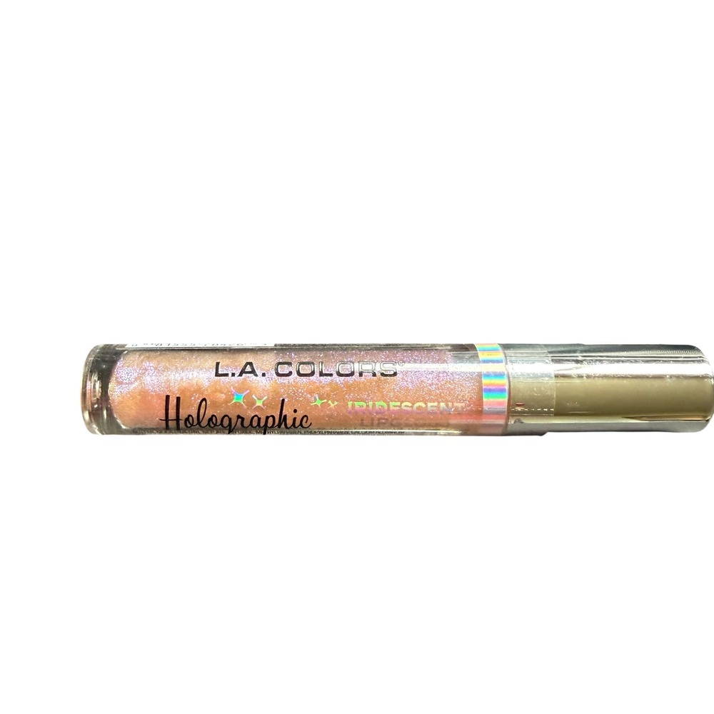 L.A. Colors Holographic‎ Lip Gloss Womens OS Pink New Iridescent Prismatic Glow